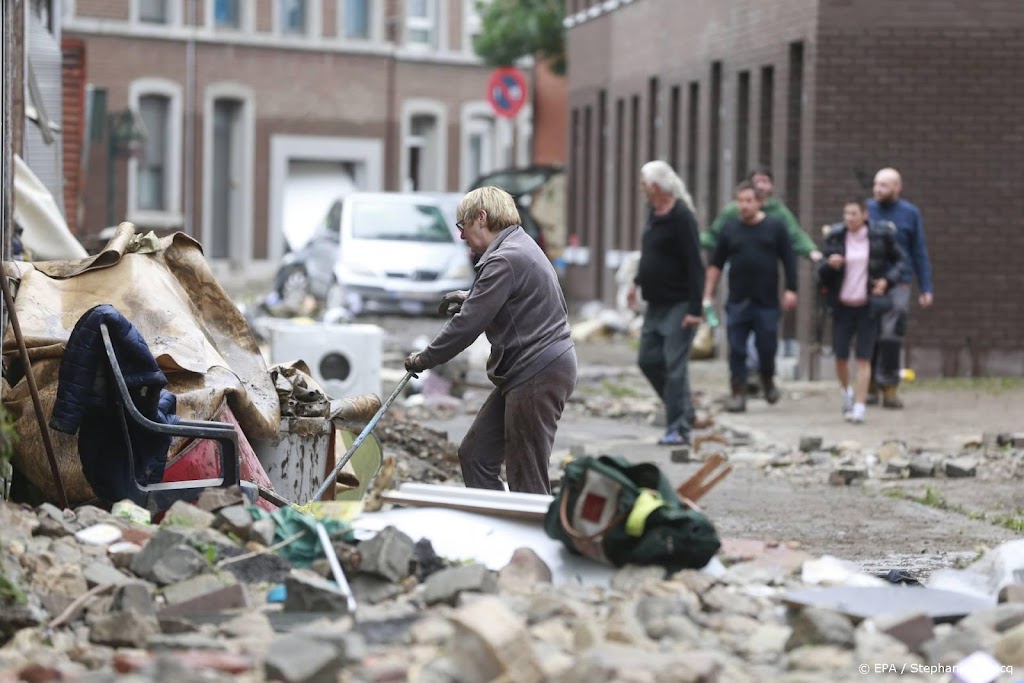 België minuut stil voor slachtoffers verwoestend noodweer