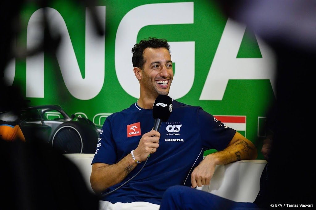 Ricciardo zegt klaar te zijn voor F1-rentree in de AlphaTauri