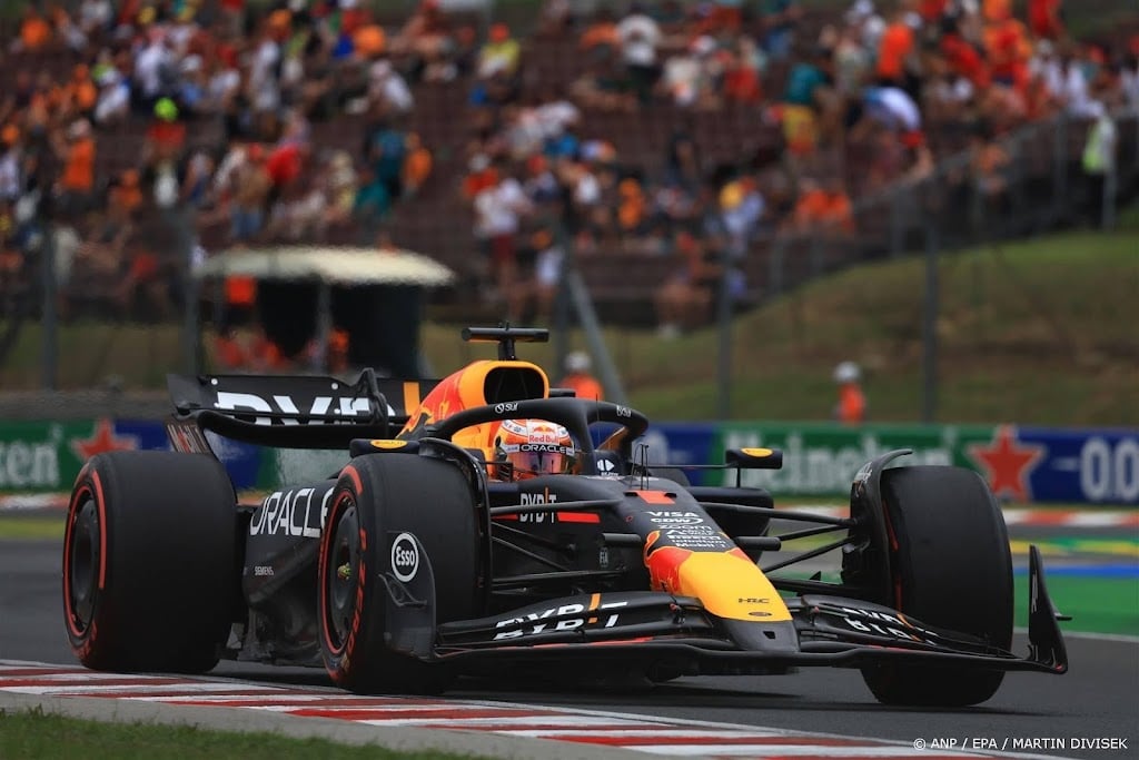 Verstappen derde in laatste vrije training op Hungaroring
