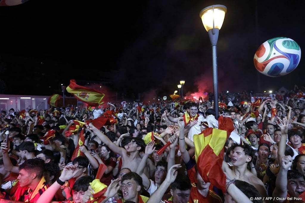 Miljoen mensen verwacht bij WK-huldiging in Madrid