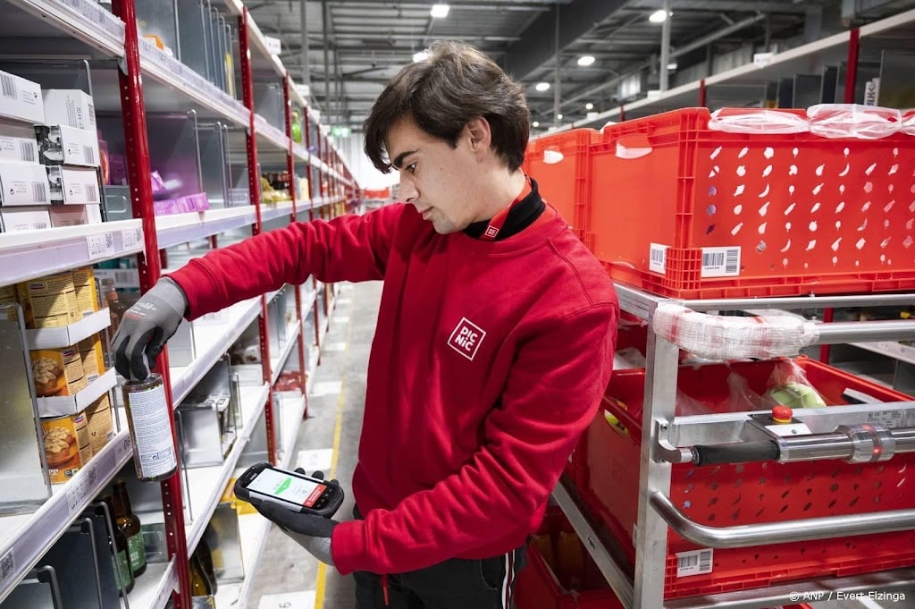 Onlinesupermarkt Picnic groeit hard, maar lijdt opnieuw verlies