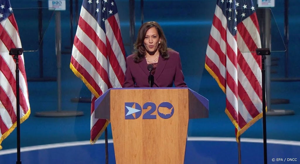 Kamala Harris officieel kandidaat vice-president VS