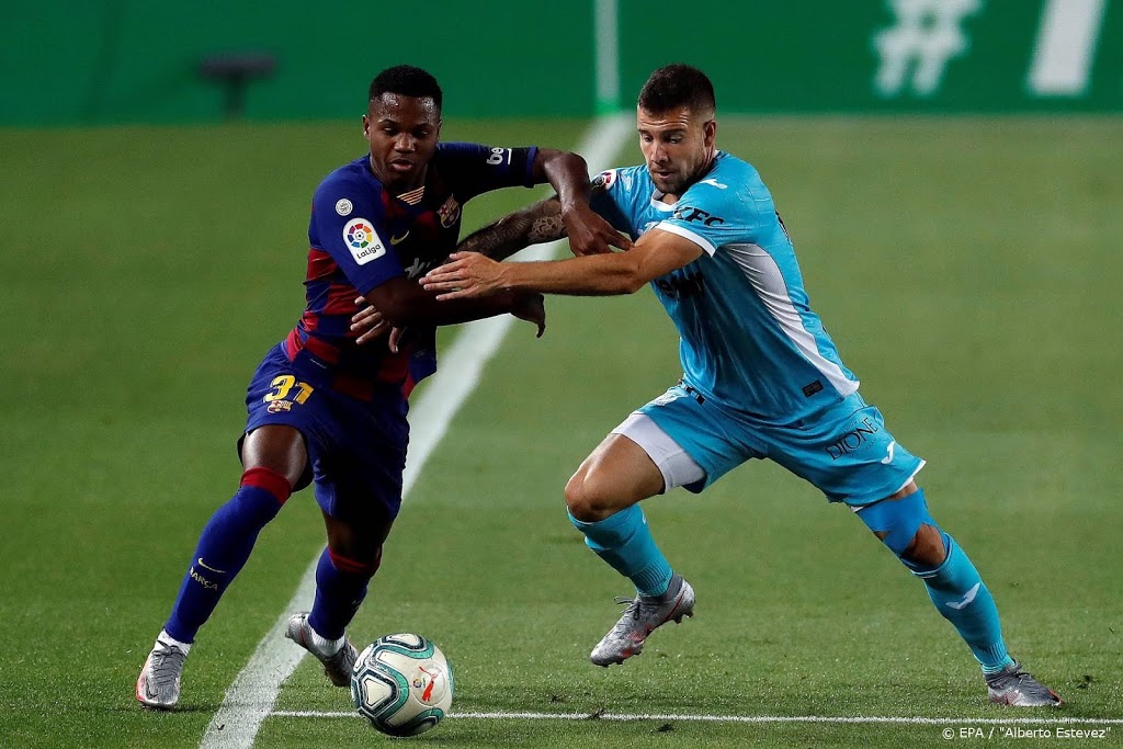 Spaanse bondscoach Luis Enrique roept Fati voor het eerst op