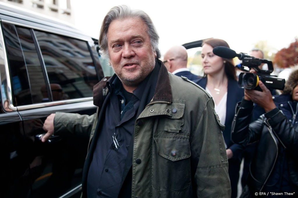 Voormalig Trump-adviseur Steve Bannon aangehouden