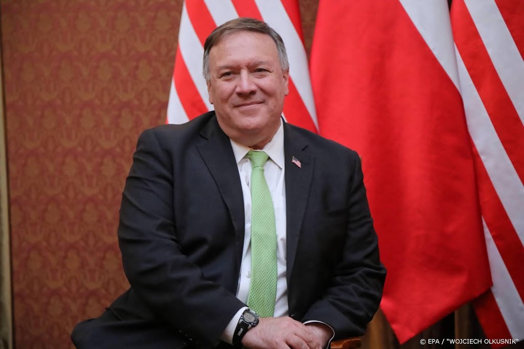 Pompeo naar VN voor krachtmeting over sancties Iran