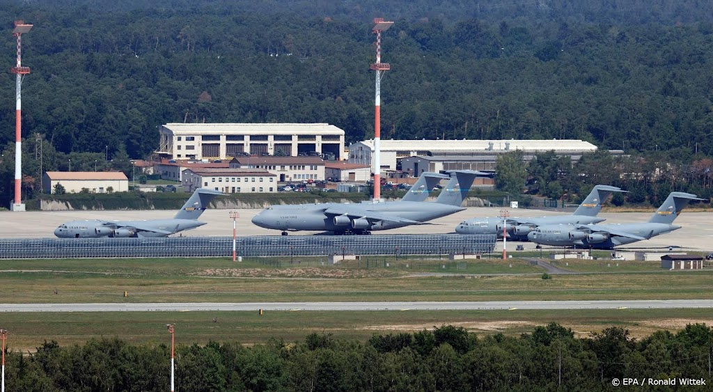 Amerikanen gaan basis Ramstein gebruiken voor evacuatievluchten