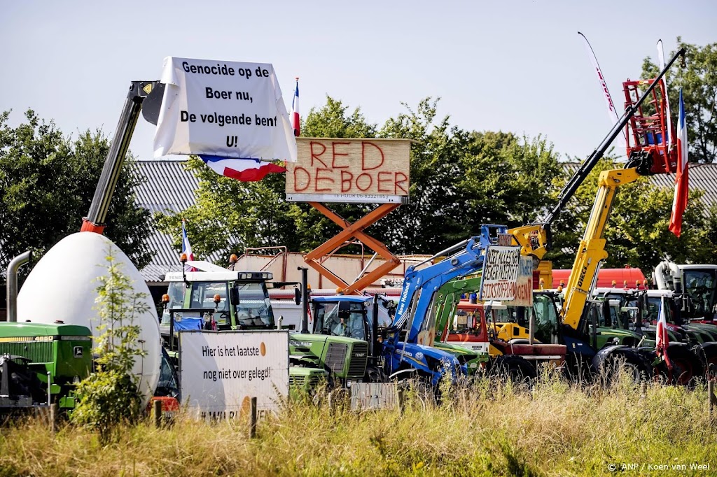 Vuelta raast ongehinderd langs boerenactie in Woudenberg