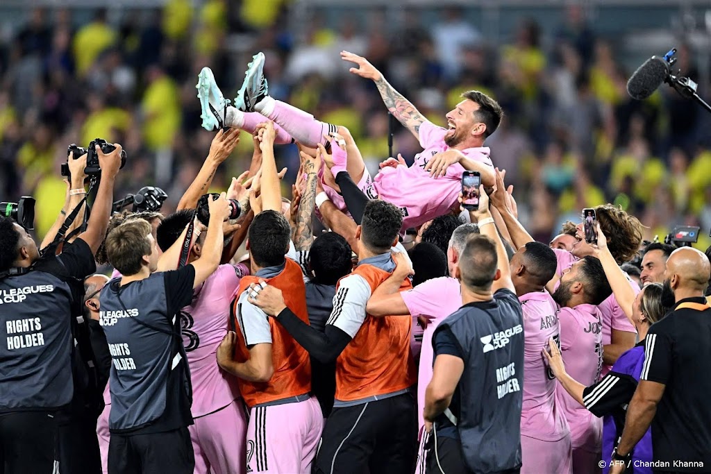 Messi wint Leagues Cup met Inter Miami na strafschoppen 