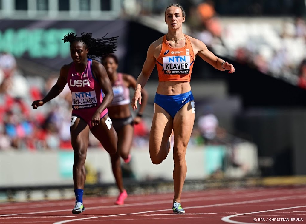 Klaver met winst in serie 400 meter naar halve finales op WK