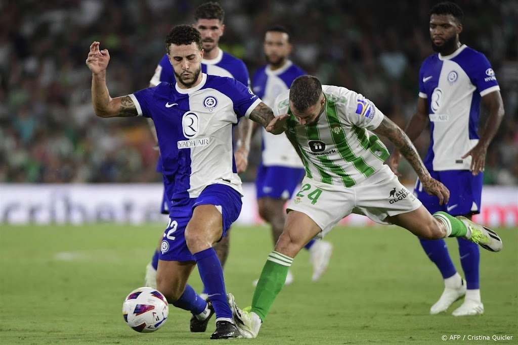 Geen doelpunten bij Real Betis - Atlético Madrid