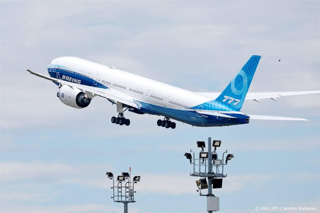 Boeing staakt testvluchten met 777X om beschadigd onderdeel