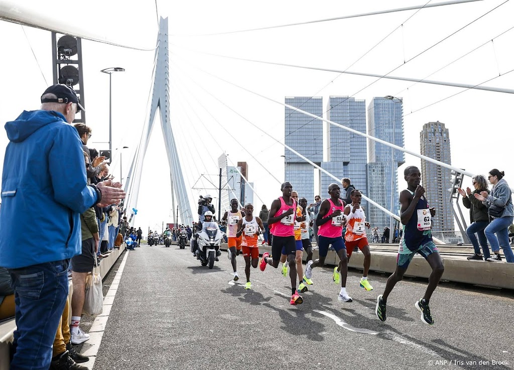 Startbewijzen marathon Rotterdam binnen 2,5 uur uitverkocht