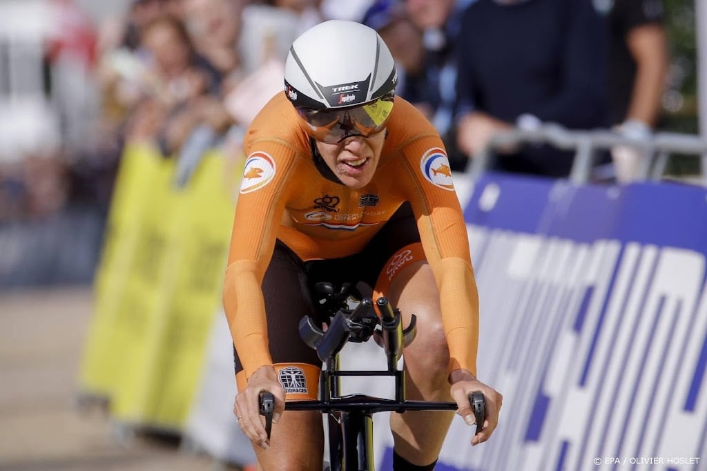 Wielrenster Van Dijk voor tweede keer beste tijdrijdster op WK