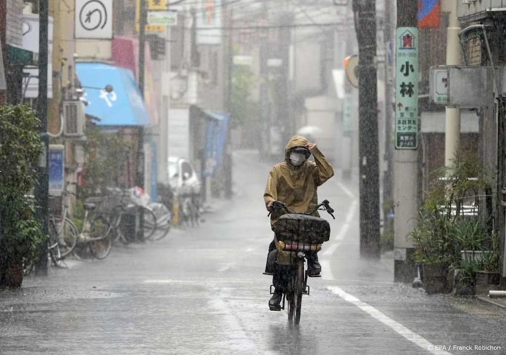 Doden en ruim honderd gewonden door supertyfoon in Japan 