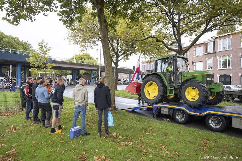 Haagse burgemeester: tractoren waren risico verkeersveiligheid 