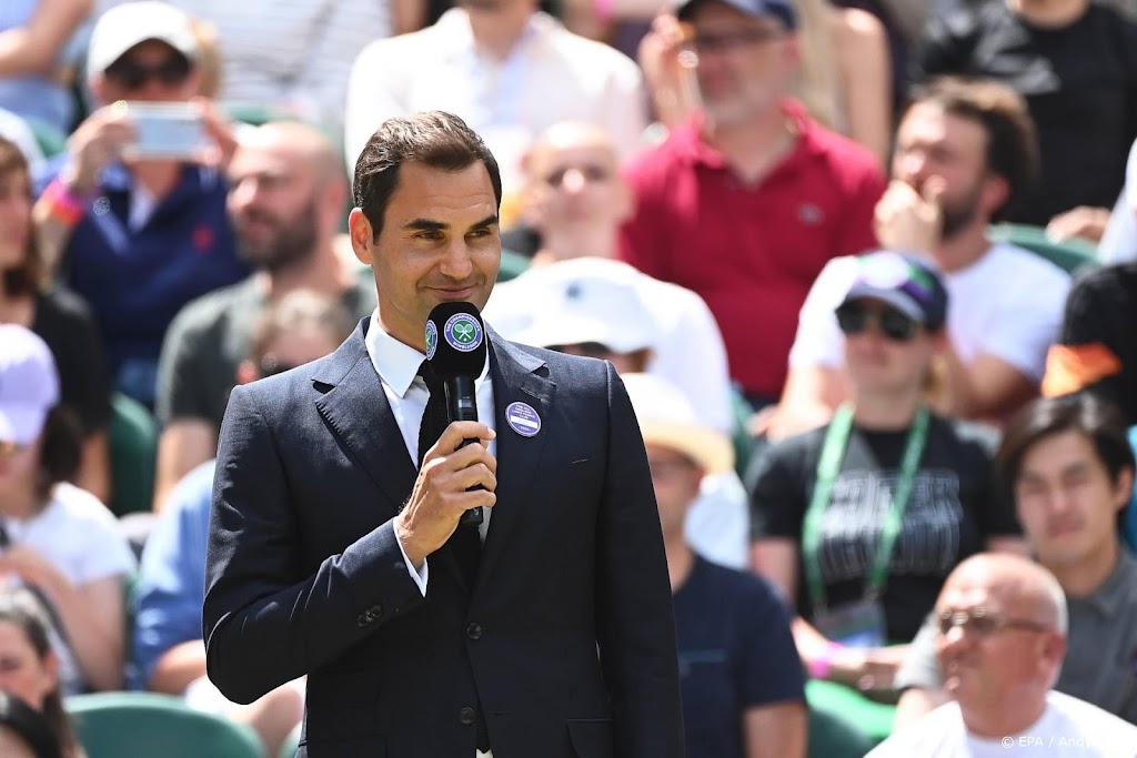 Federer wil na zijn afscheid betrokken blijven bij het tennis