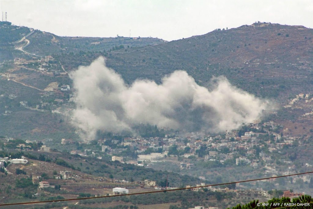 Tientallen raketten uit Libanon afgevuurd op Israël