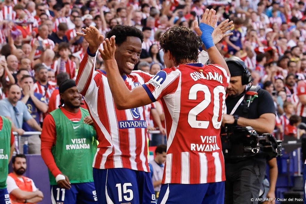 Atlético wint stadsderby tegen Real Madrid met 2-1