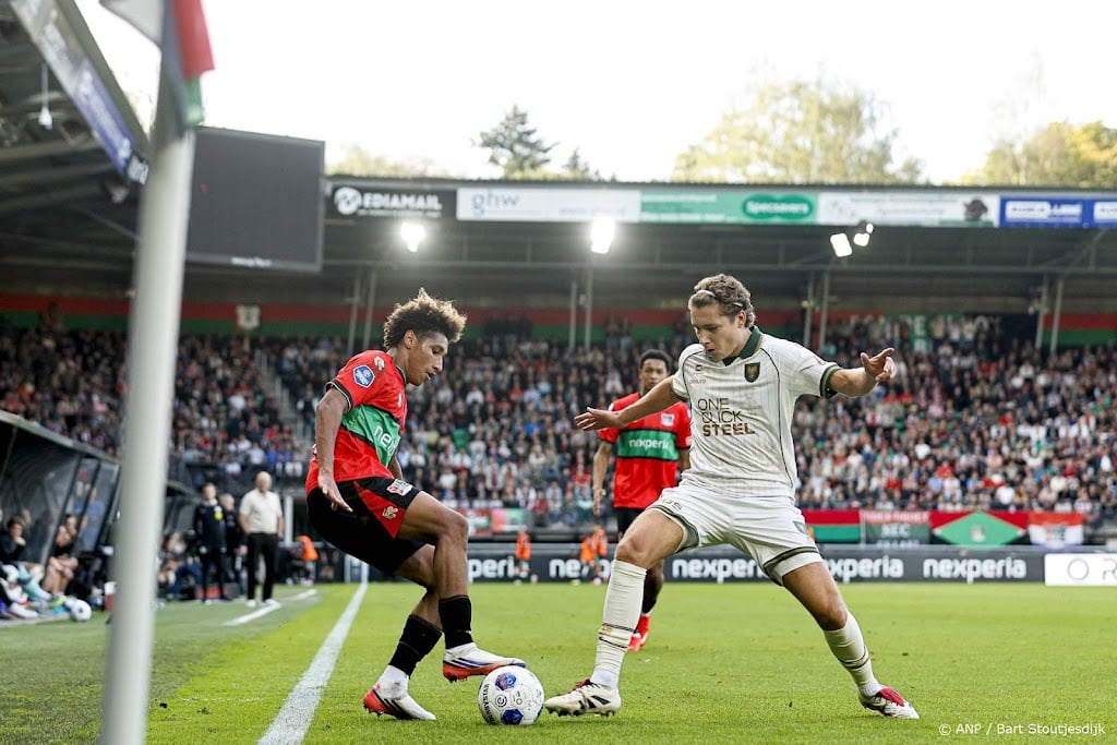 NEC speelt na vroege voorsprong gelijk tegen Go Ahead Eagles