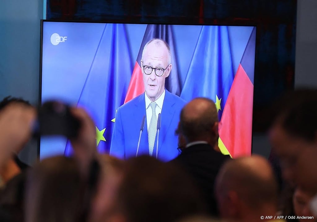 Merz wil bondskanselier blijven na historisch verlies CDU