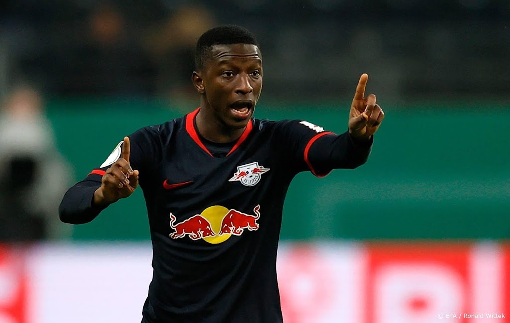 Voetballer Leipzig positief vlak voor duel in Champions League