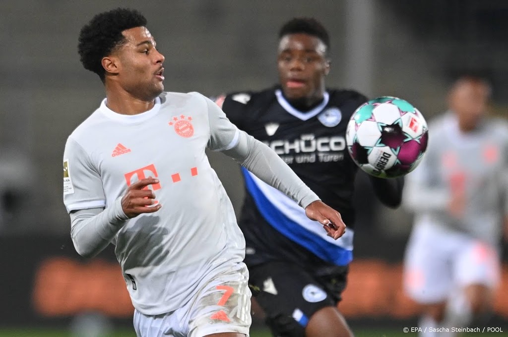 Aanvaller Gnabry eerste coronageval bij Bayern München