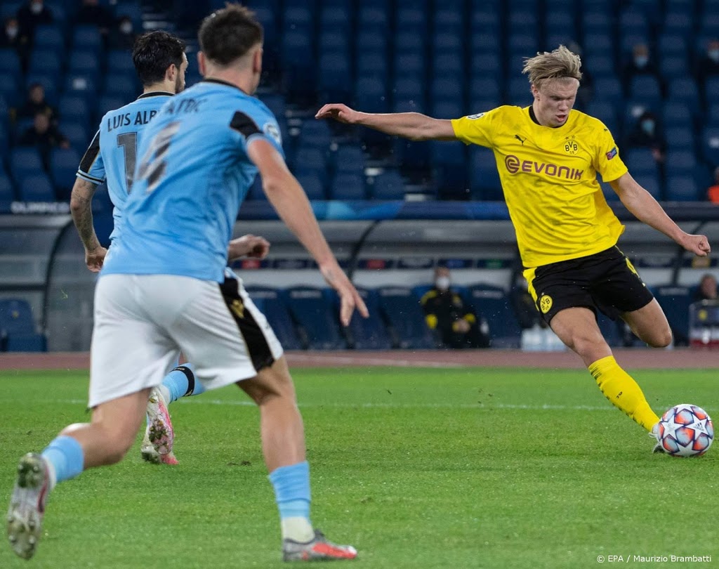 Lazio wint met 3-1 van Borussia Dortmund