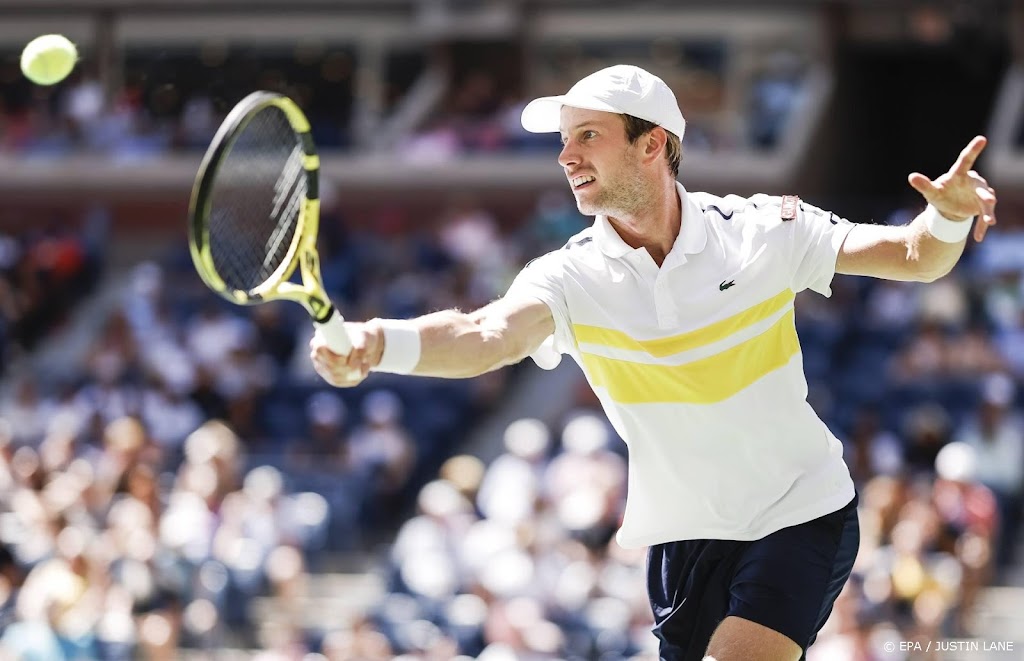 Van de Zandschulp hard onderuit op tennistoernooi Antwerpen