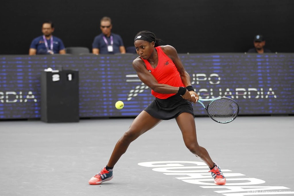 Tennissters Gauff en Garcia plaatsen zich voor WTA Finals