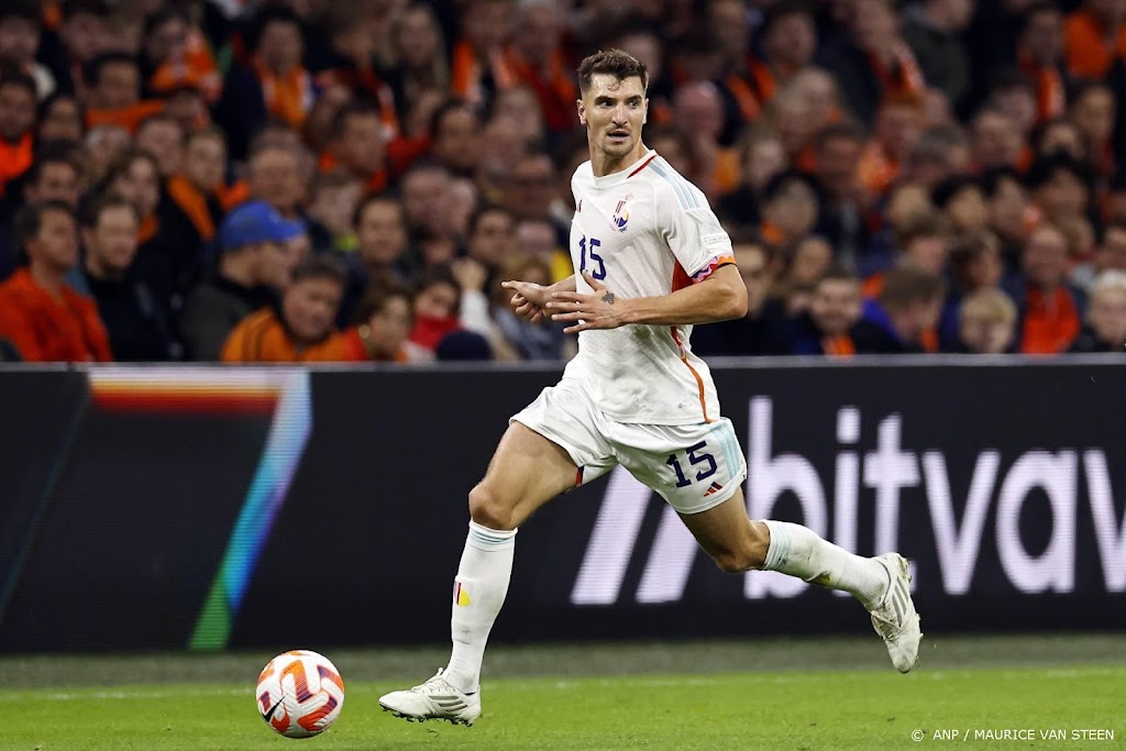 Belgische voetballer Meunier tot WK aan de kant met jukbeenbreuk
