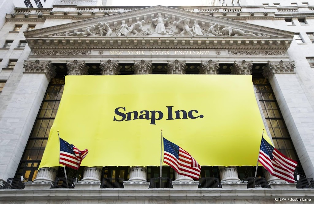 Moeder Snapchat ziet groei terugvallen door lastige reclamemarkt