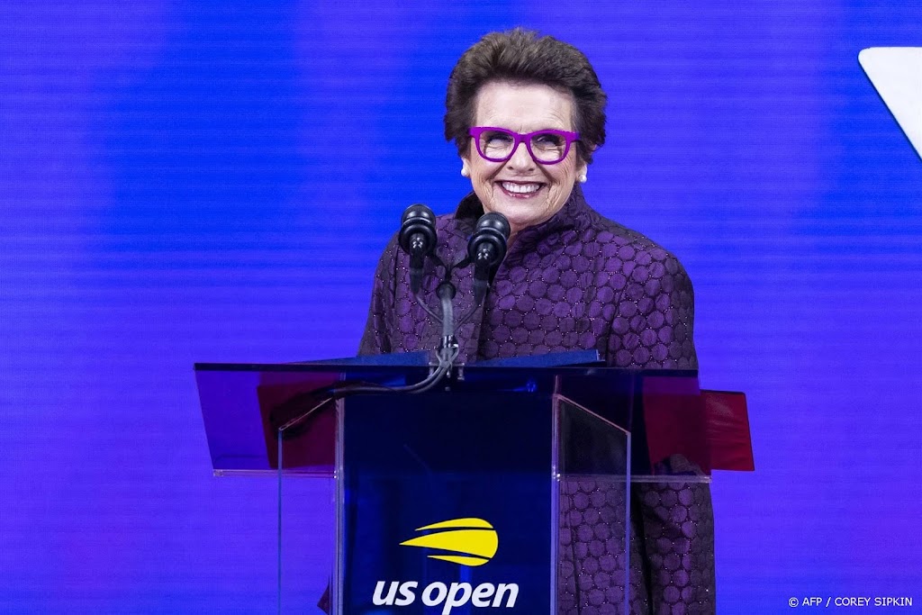 Billie Jean King ziet toekomst in een WK tennis met rugnummers