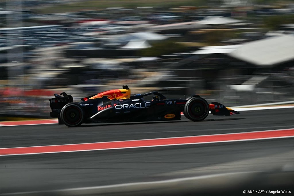 Verstappen loopt met derde plaats in Austin uit op Norris