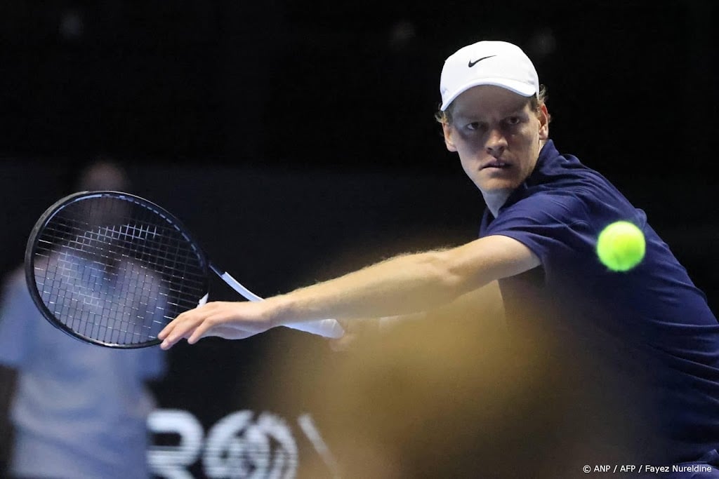 Tennisser Sinner meldt zich af voor Davis Cup Finals 