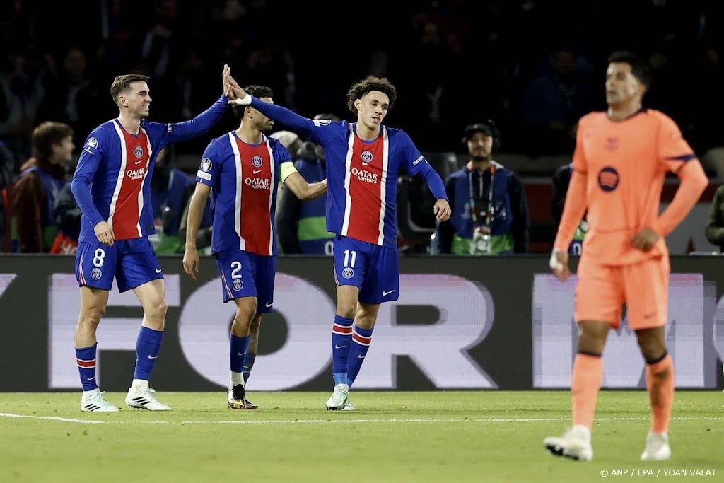 Paris Saint-Germain verslaat FC Barcelona in Champions League