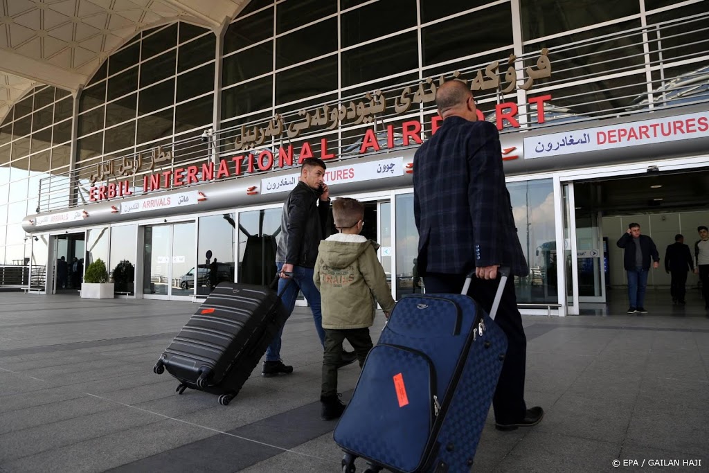 Ruim honderd Nederlandse militairen beveiligen luchthaven Erbil