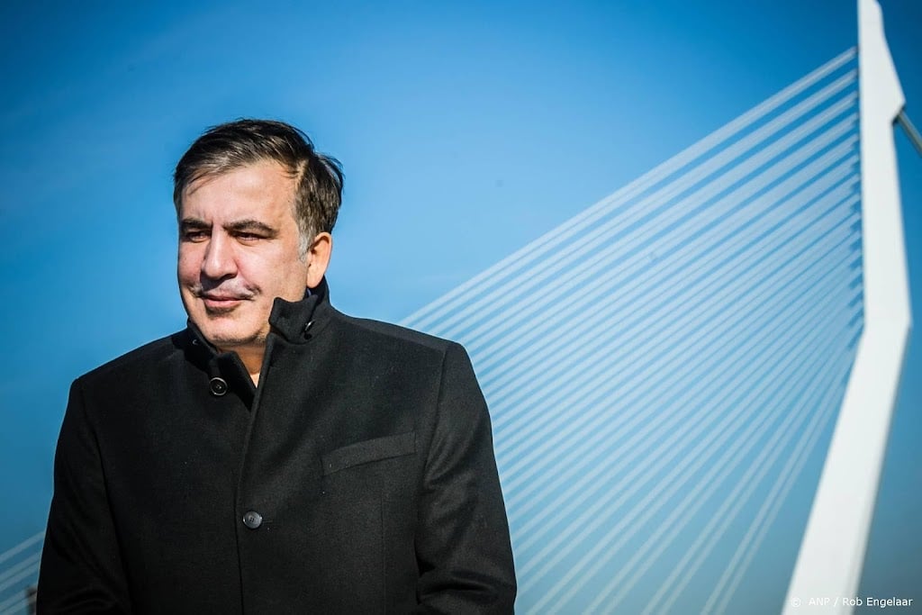 Georgische oud-president Saakasjvili beëindigt hongerstaking