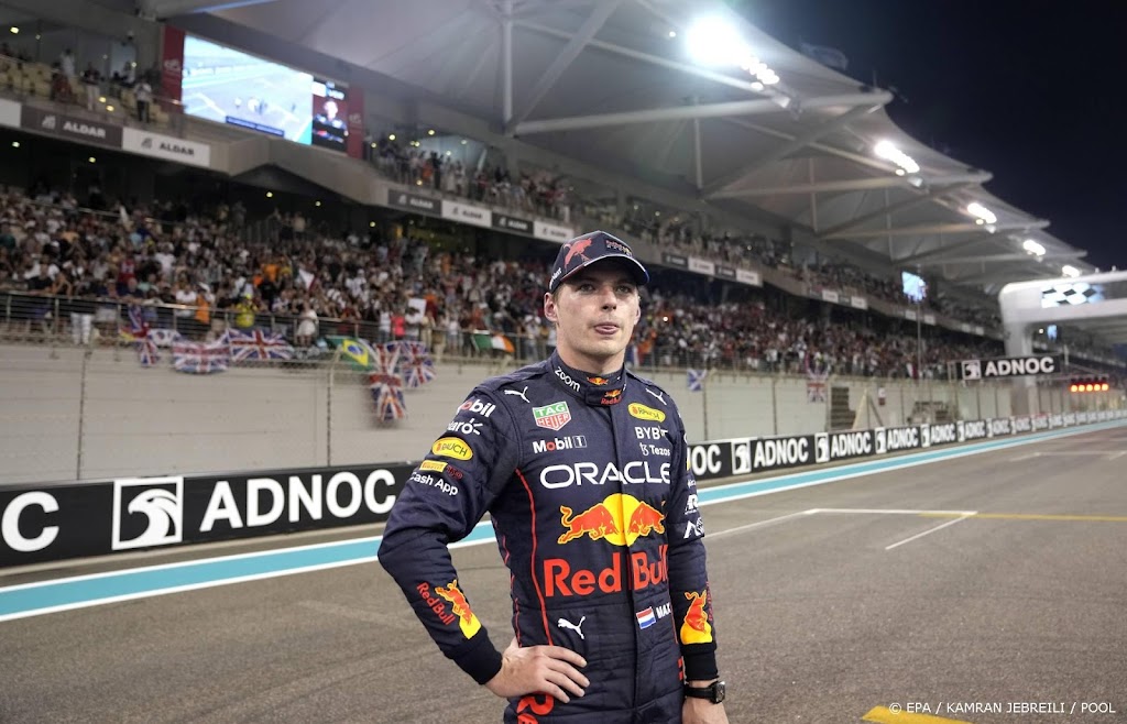 Wereldkampioen Verstappen start vanaf pole in slotrace Formule 1
