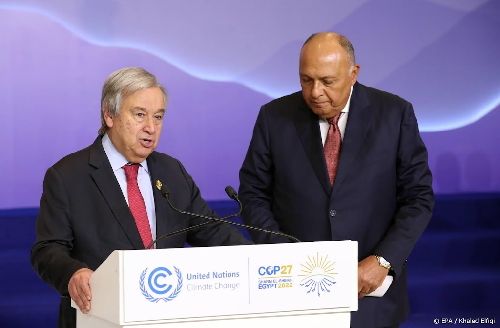 VN-baas: COP27 biedt geen plan om emissies drastisch te verlagen 