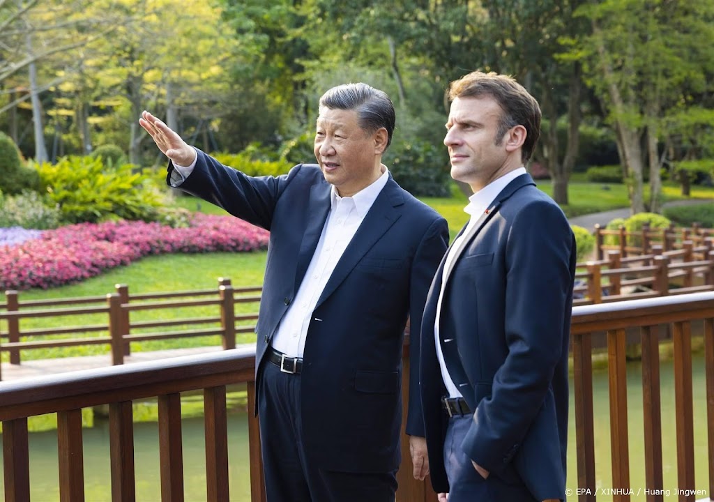 Xi belt met Macron over situatie in Gaza