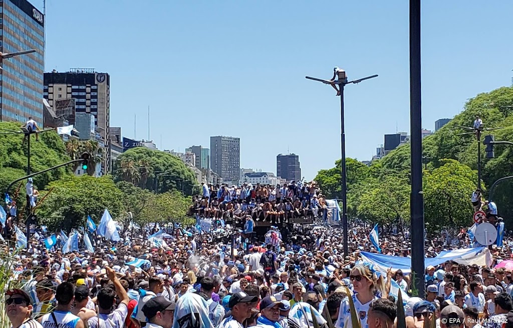 Zeker 18 gewonden bij volksfeest in Buenos Aires voor WK-winst