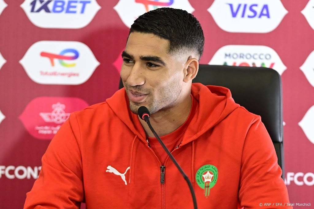 Marokko-aanvoerder Hakimi op tijd hersteld voor Afrika Cup