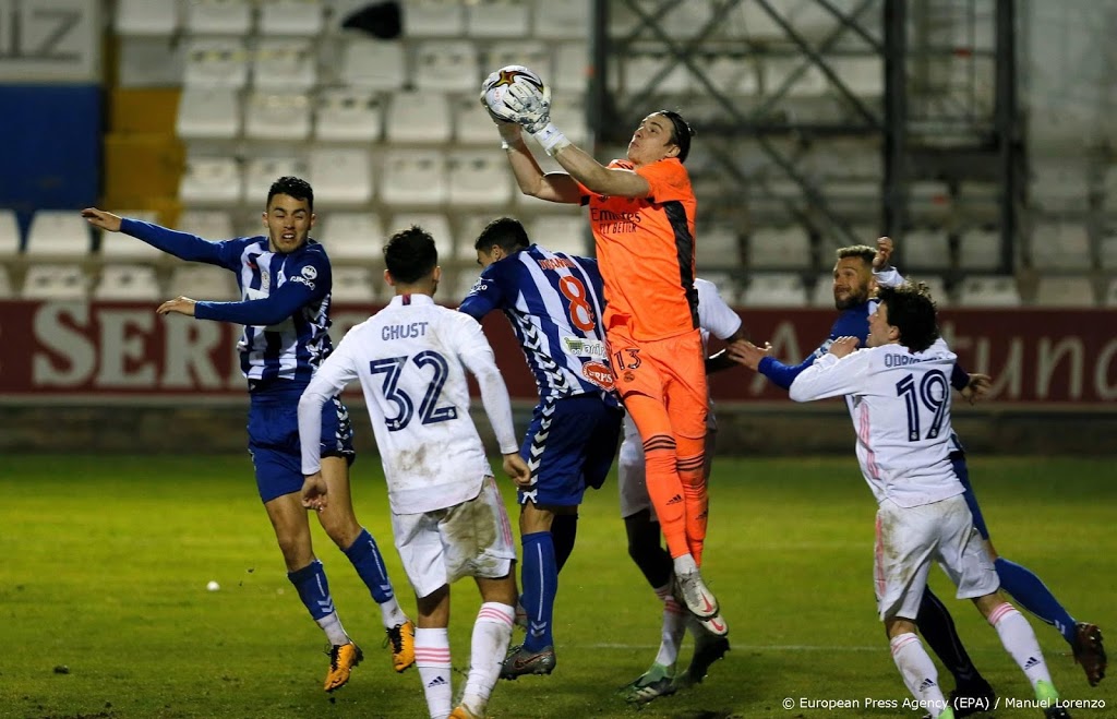 Real Madrid verliest in bekertoernooi van veredelde amateurs