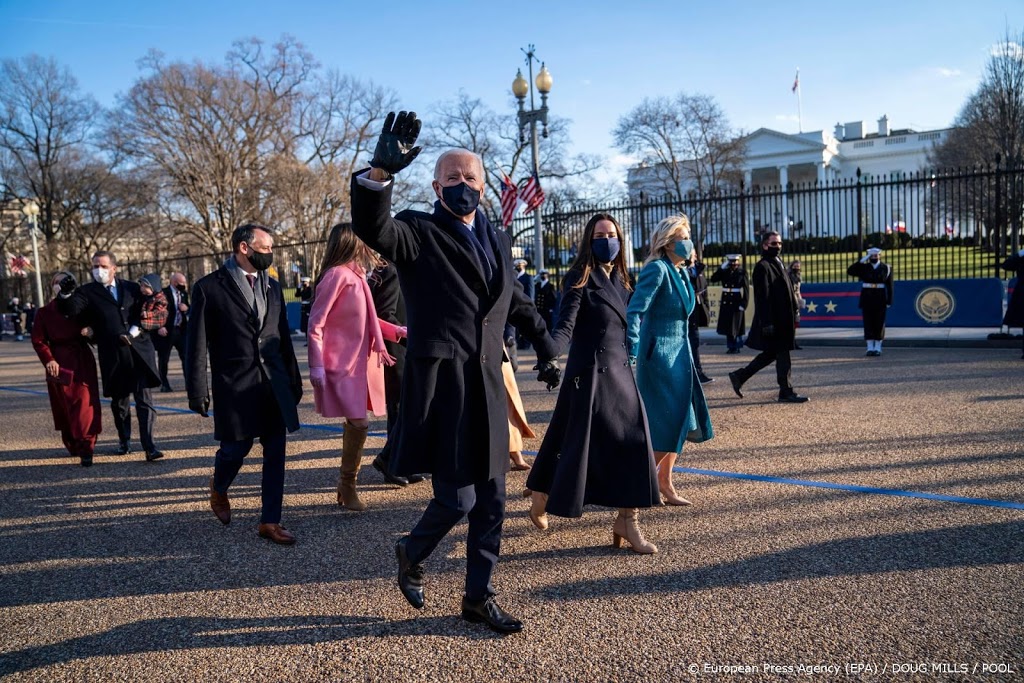 Ruim 2,6 miljoen kijkers voor inauguratie Biden