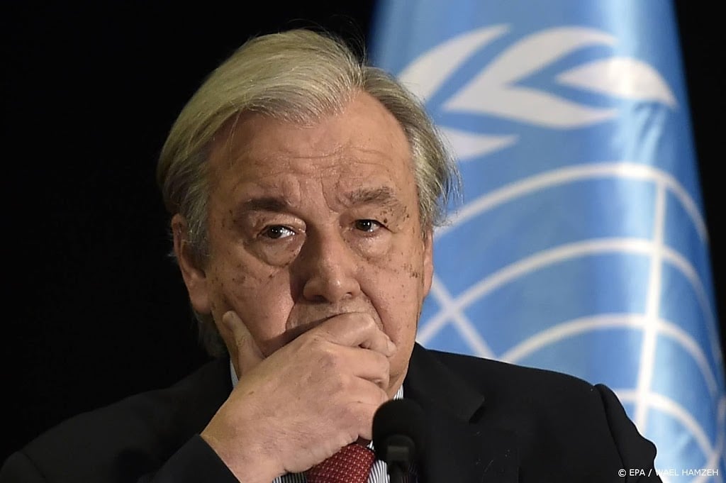 VN-chef Guterres betreurt gebrek aan wereldwijd bestuur in crises