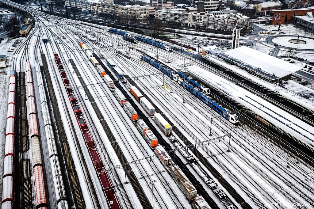 Minder treinen in Zuid-Limburg door winterweer