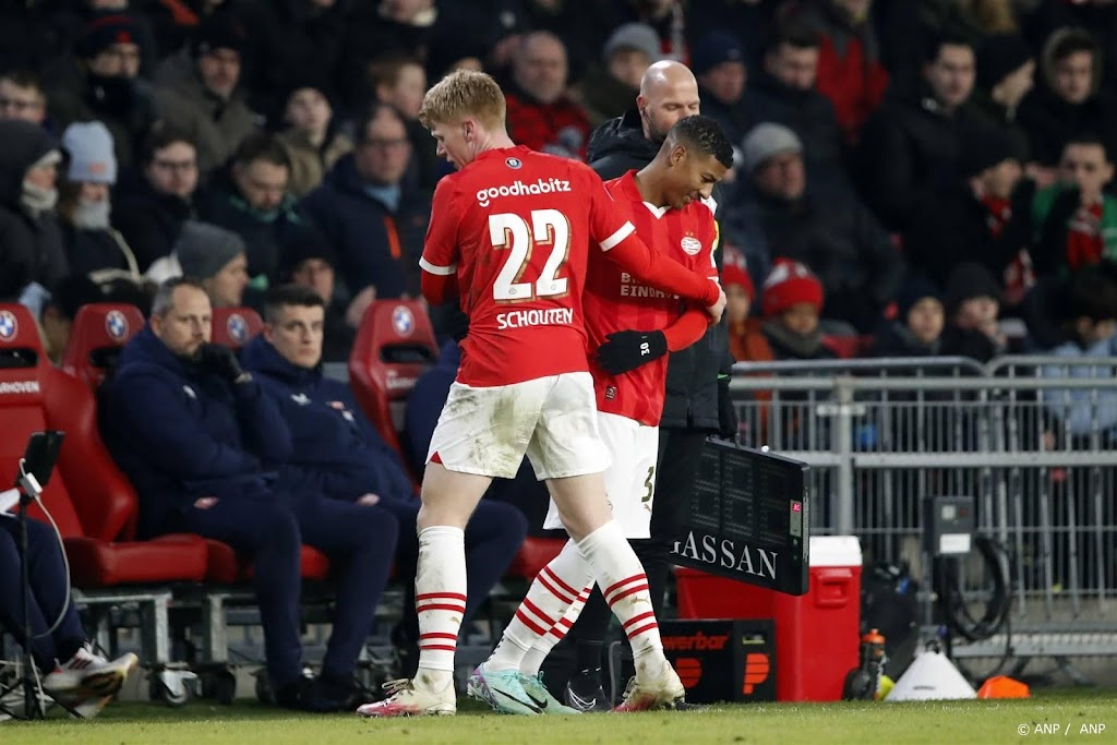 PSV'er Schouten op tijd fit voor uitwedstrijd tegen FC Utrecht