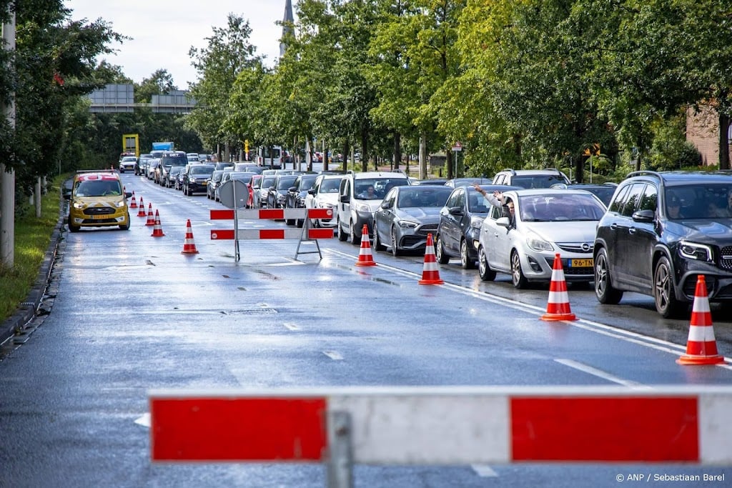 Meeste vertraging op de weg in Den Haag