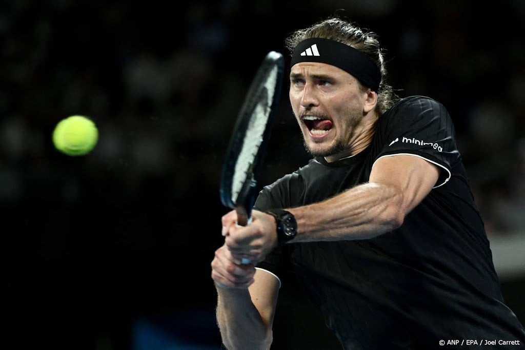 Duitse tennistopper Zverev naar derde ronde van Australian Open 