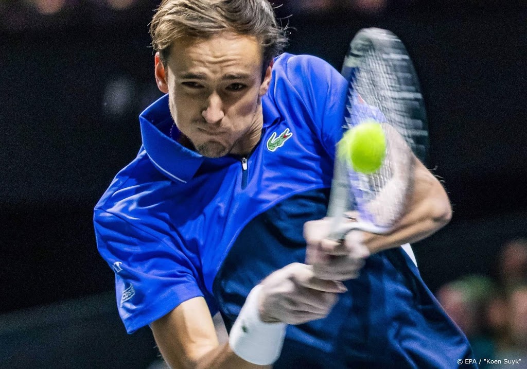 Tennisser Medvedev ook in Marseille snel klaar